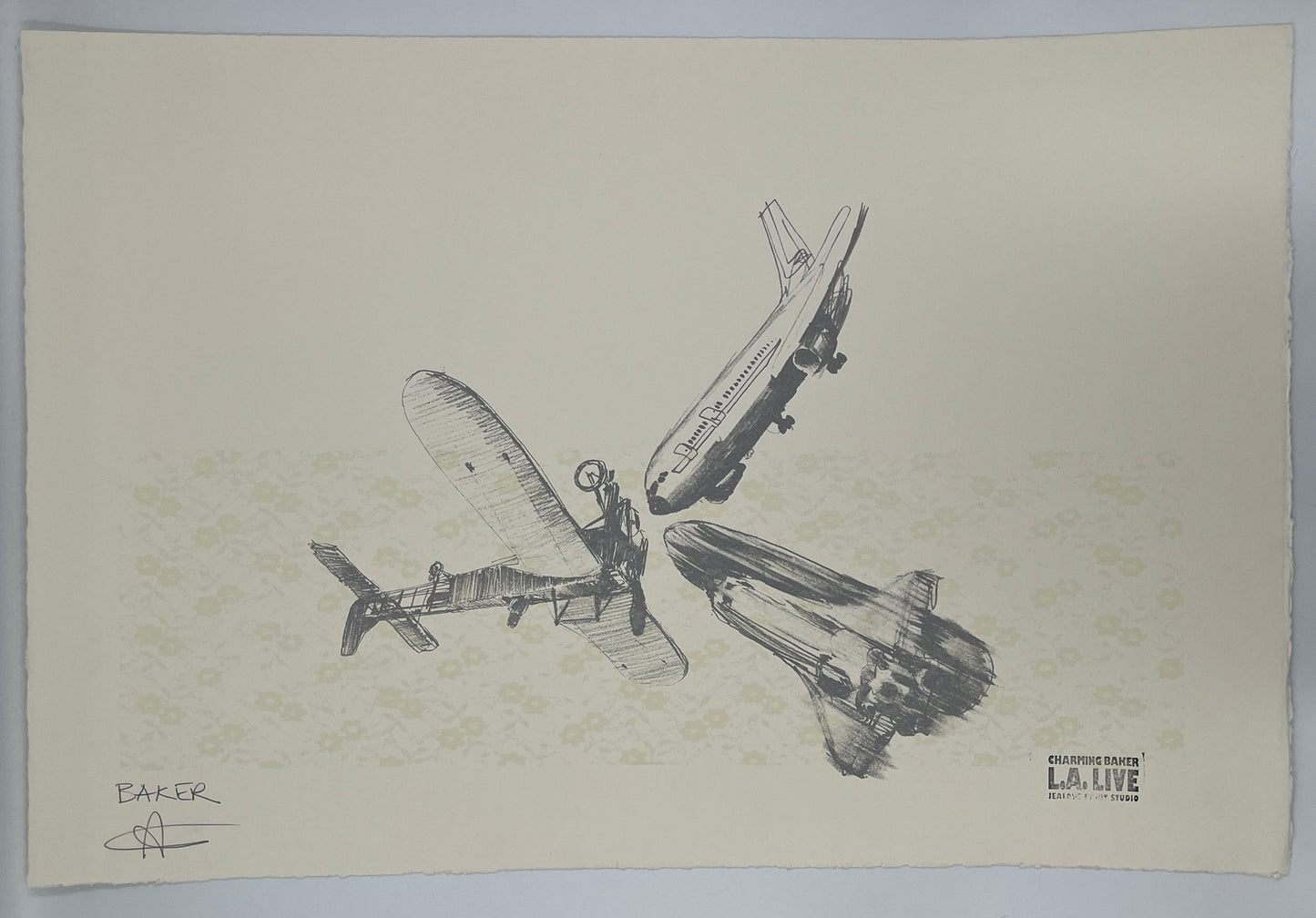 Charming Baker - Airplanes (LA Print) (Version 1)