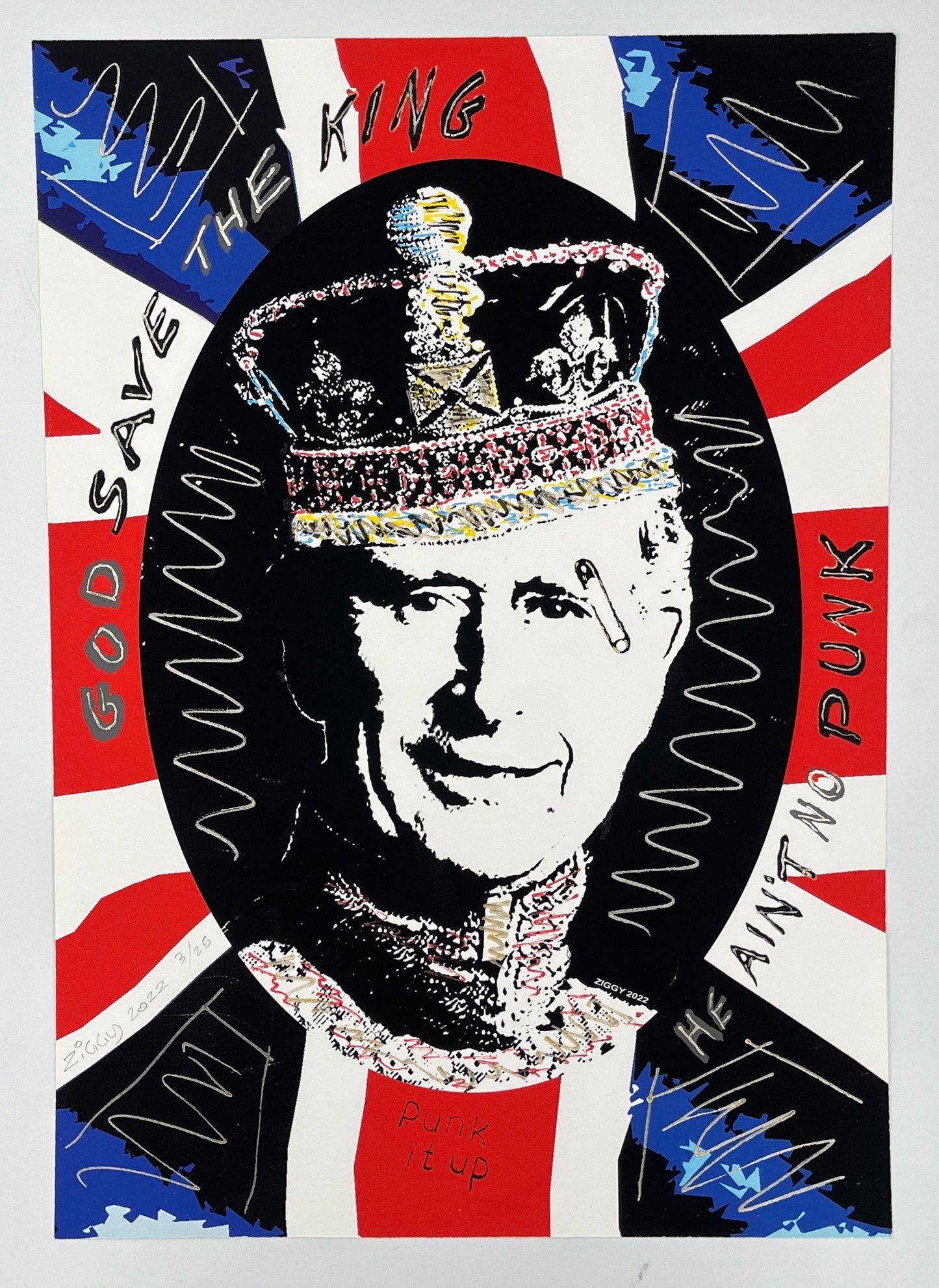 Ziggy - God Save The King (Flag)