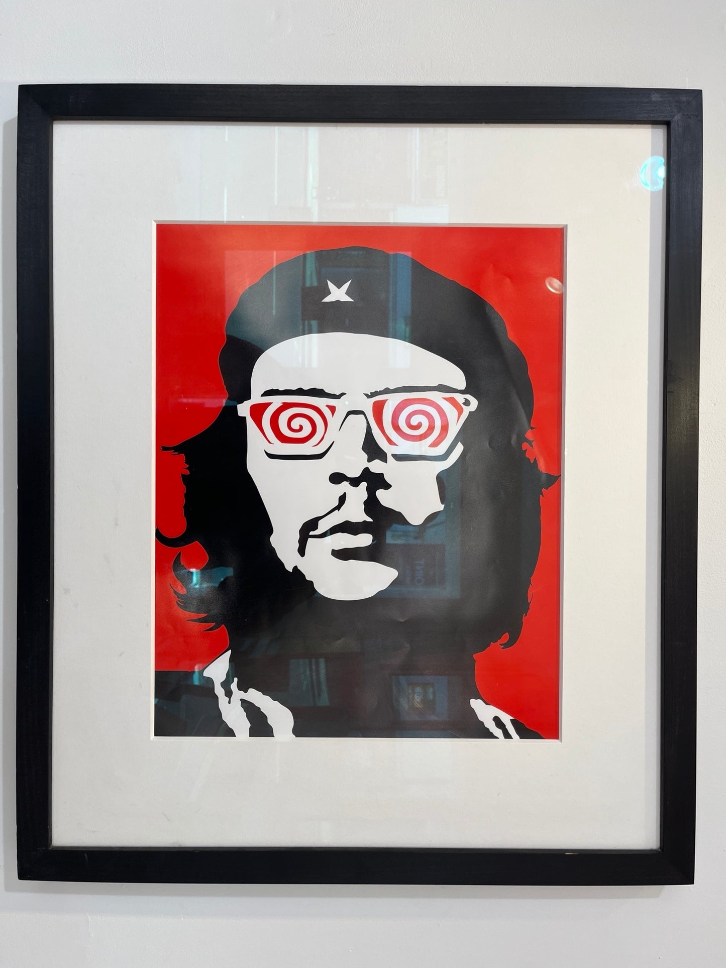 Banksy - Che (Spiral) Poster - Framed