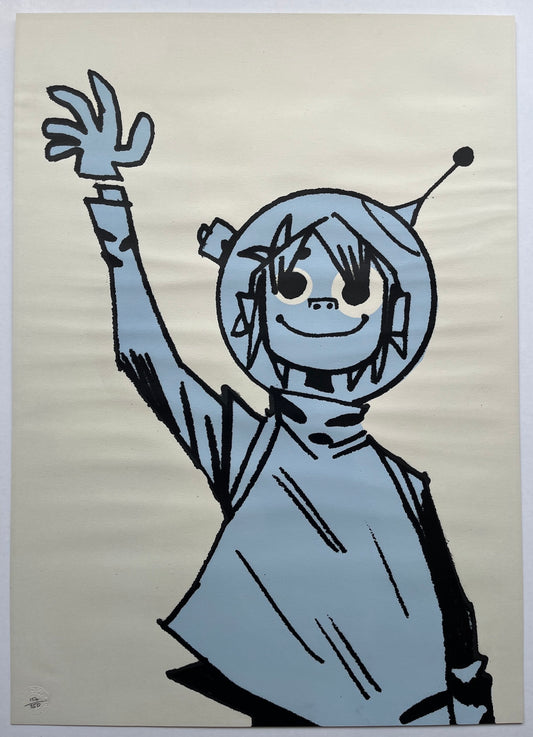 Jamie Hewlett - 2-D (Gorillaz) (Unsigned)