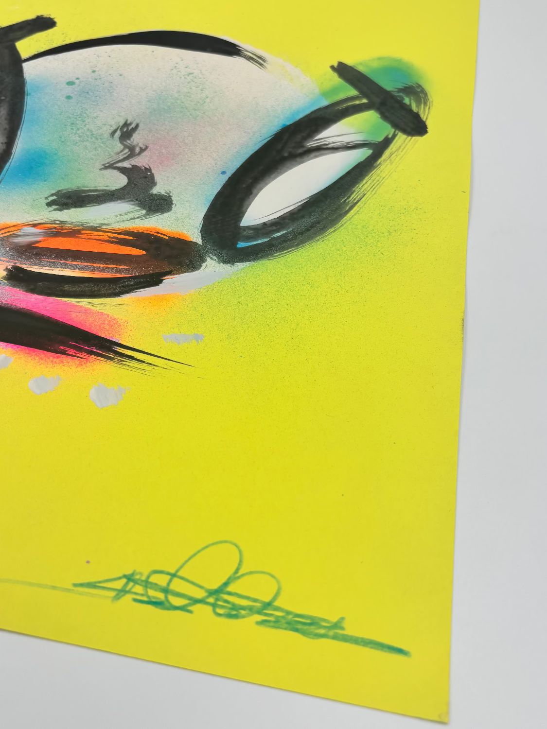 Stevie Unknown - Mini Headz 3 (Original Painting)