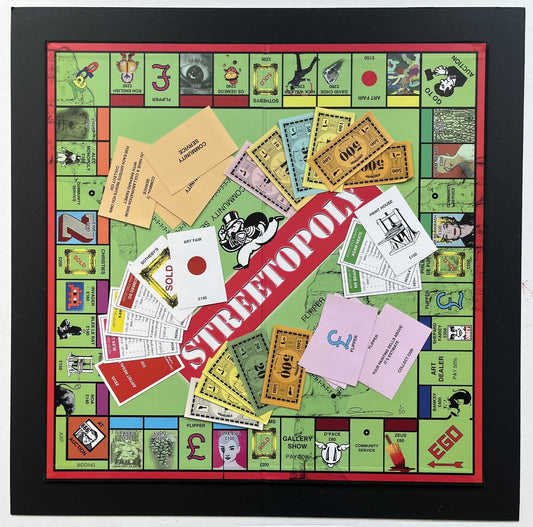 Dean Zeus Colman  - Streetopoly Board (2023 Edition) (Framed)