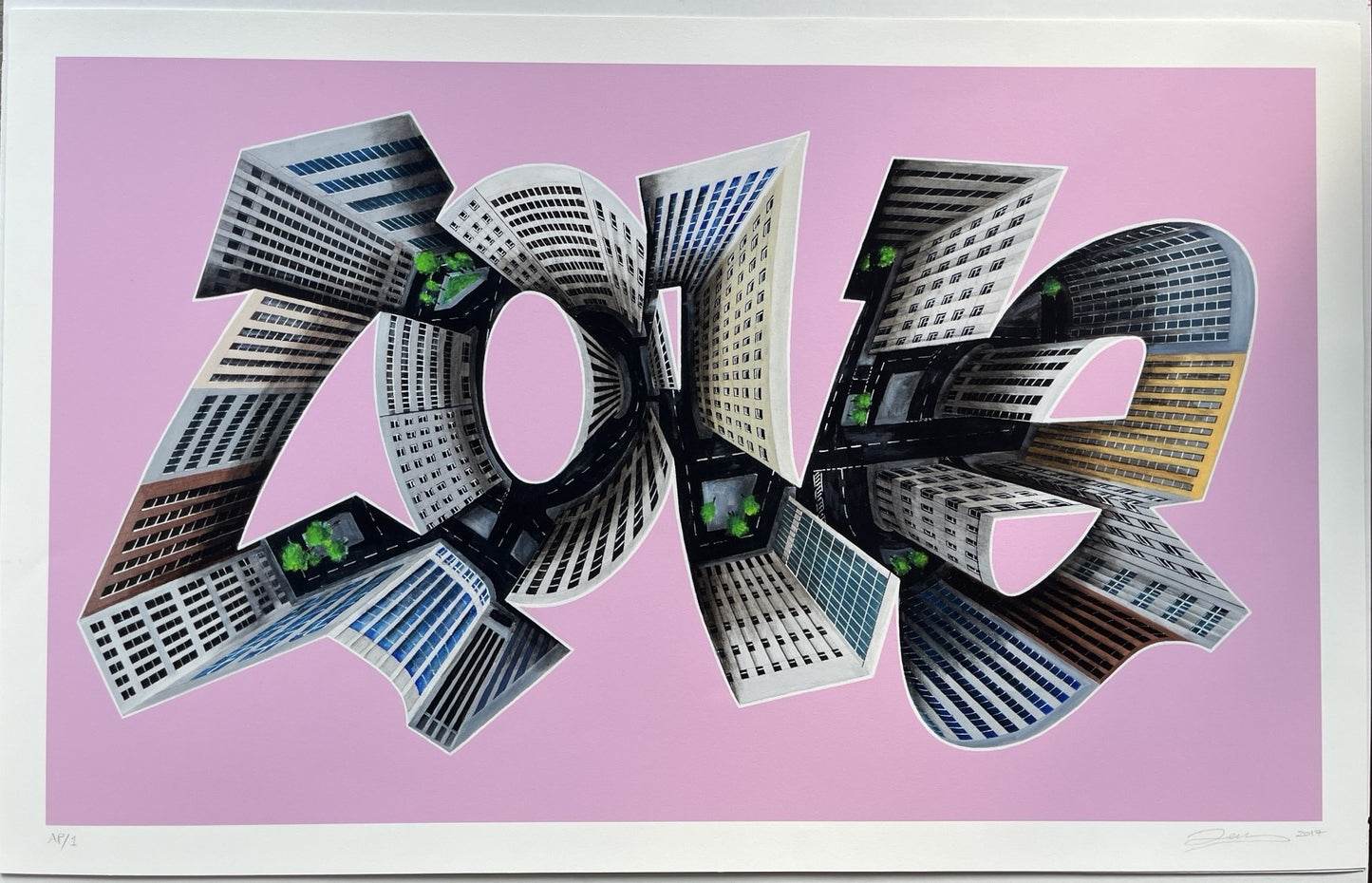 Dean Zeus Colman - City Of Love (Pink)