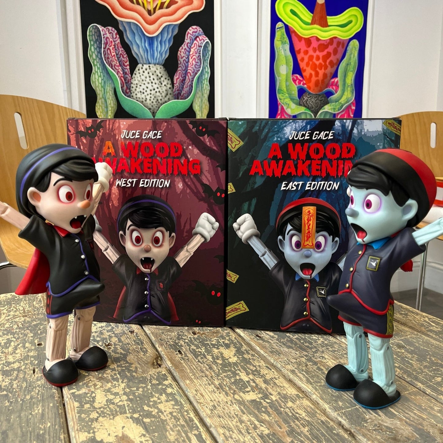 Juce Gace - A Wood Awakening (East Meets West Edition - TWO figures)