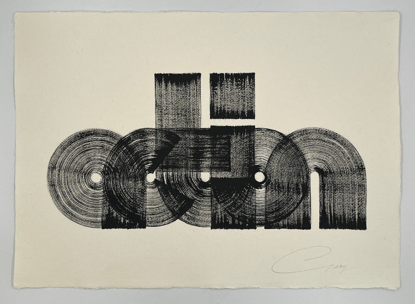 Gary Stranger - Action (Original On Paper) (Framed)