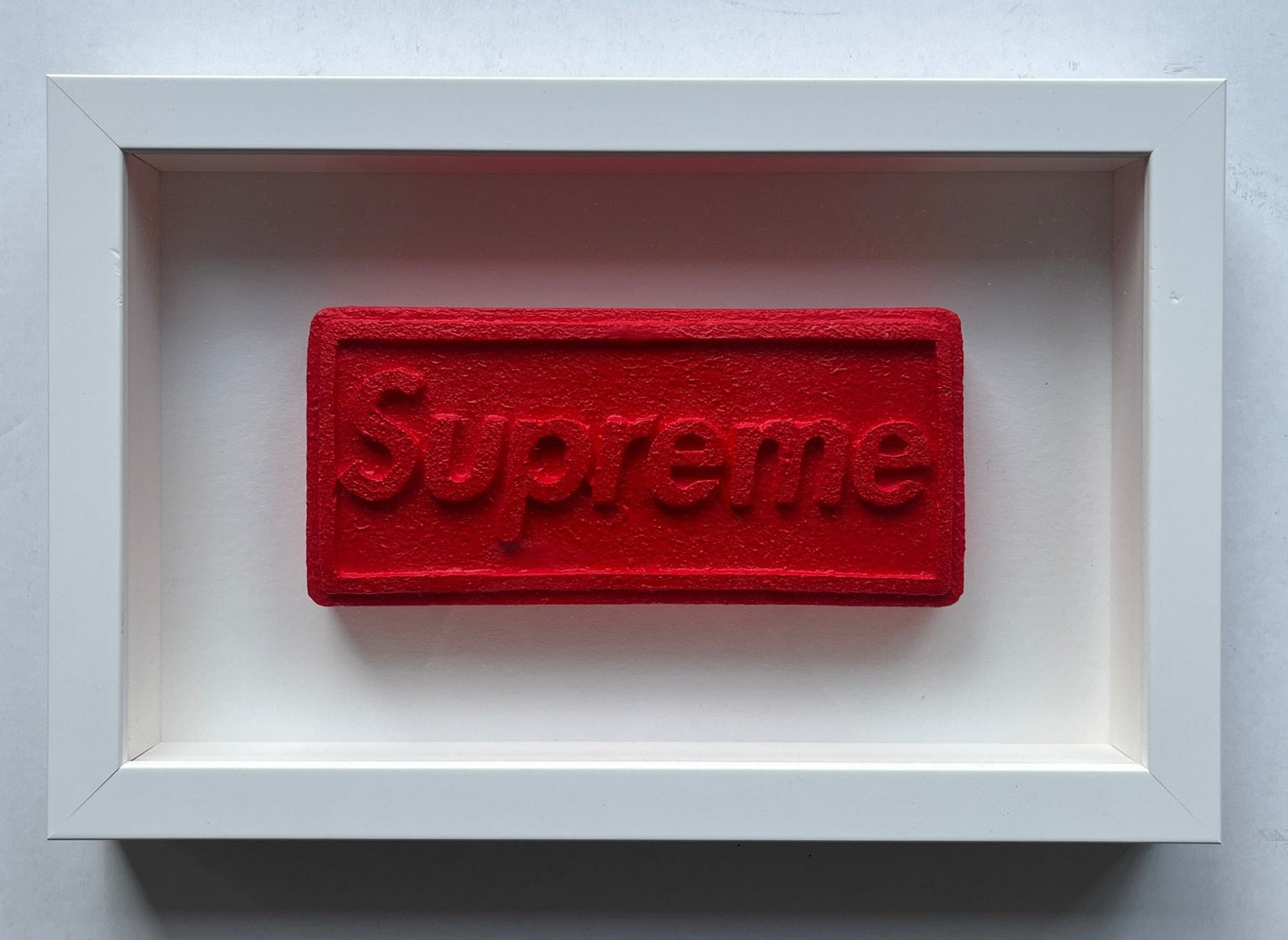 Dean Zeus Colman - Love Is A Drug (Supreme Box Logo) (Red On White)