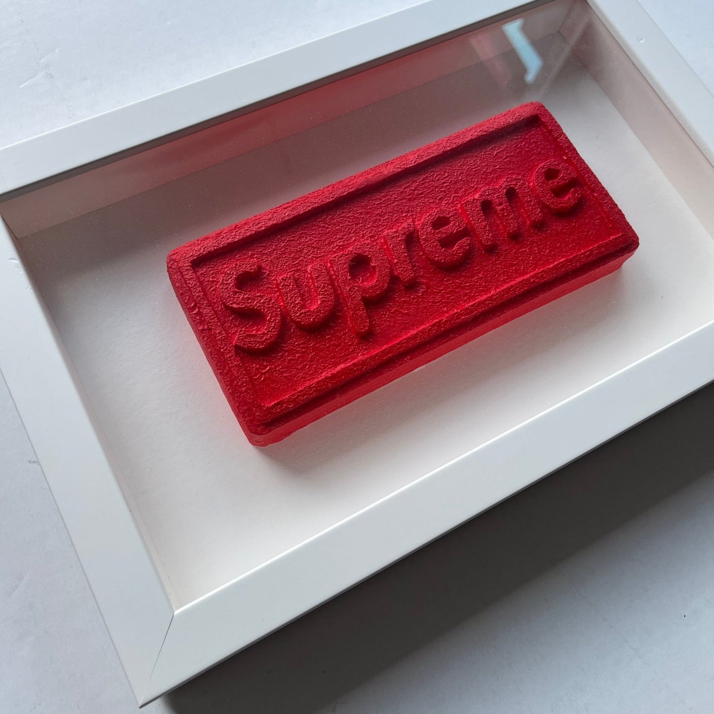 Dean Zeus Colman - Love Is A Drug (Supreme Box Logo) (Red On White)