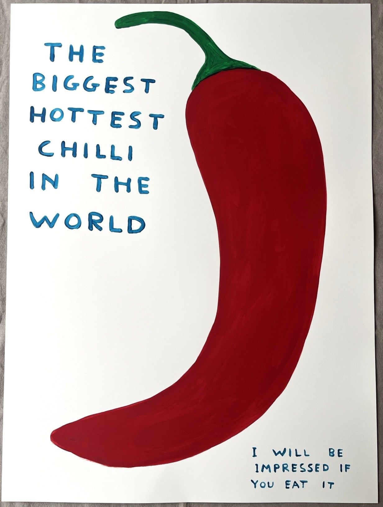 David Shrigley - The Biggest Hottest Chilli In The World