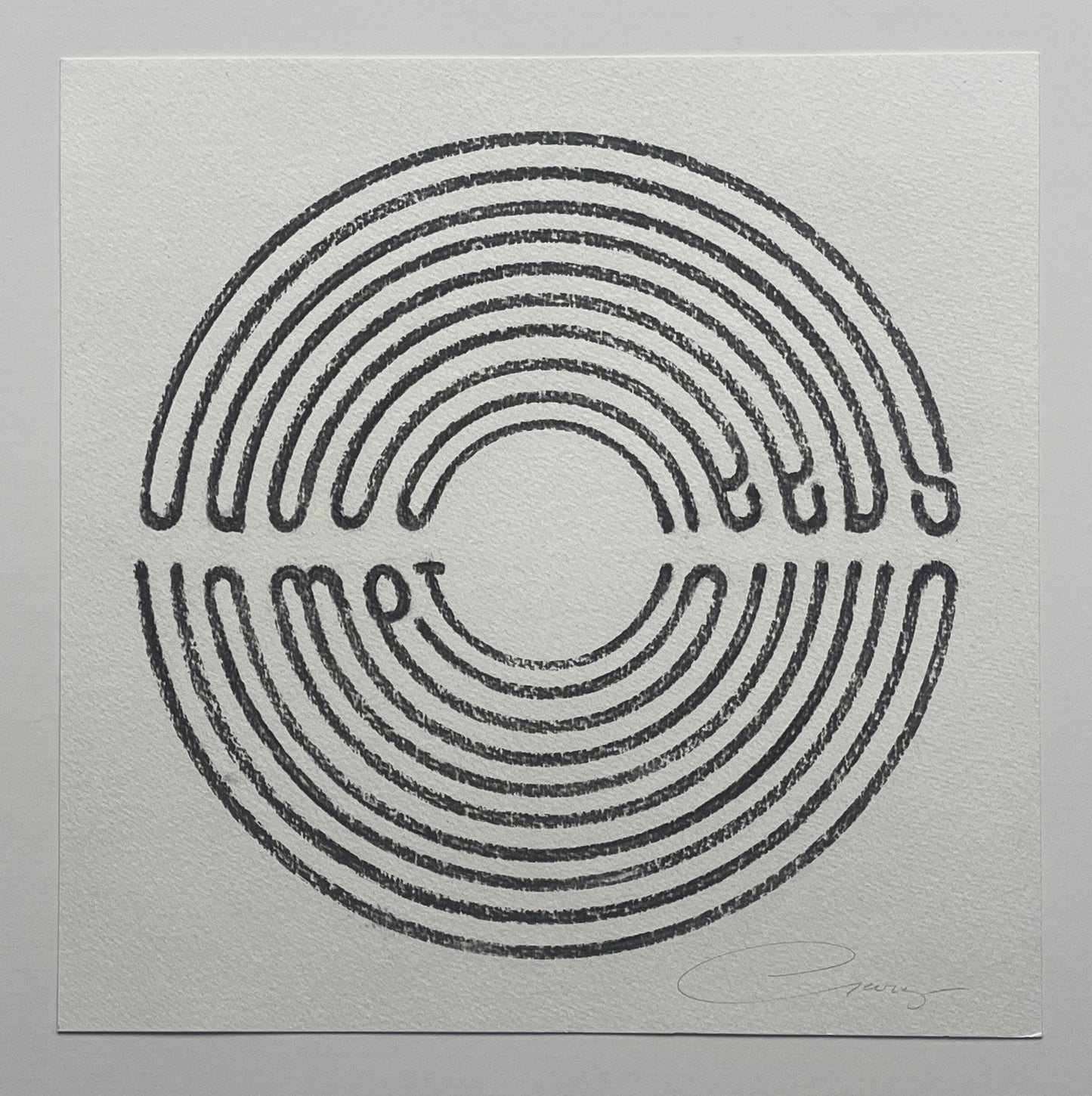 Gary Stranger - Unmet Needs (Original On Paper)