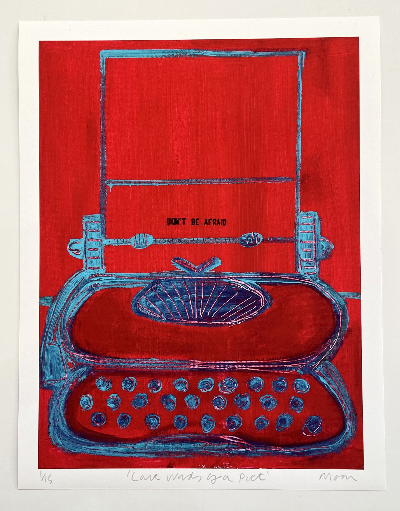 Tony Moon - Last Words Of A Poet (Seamus Heaney) (Scarlet)