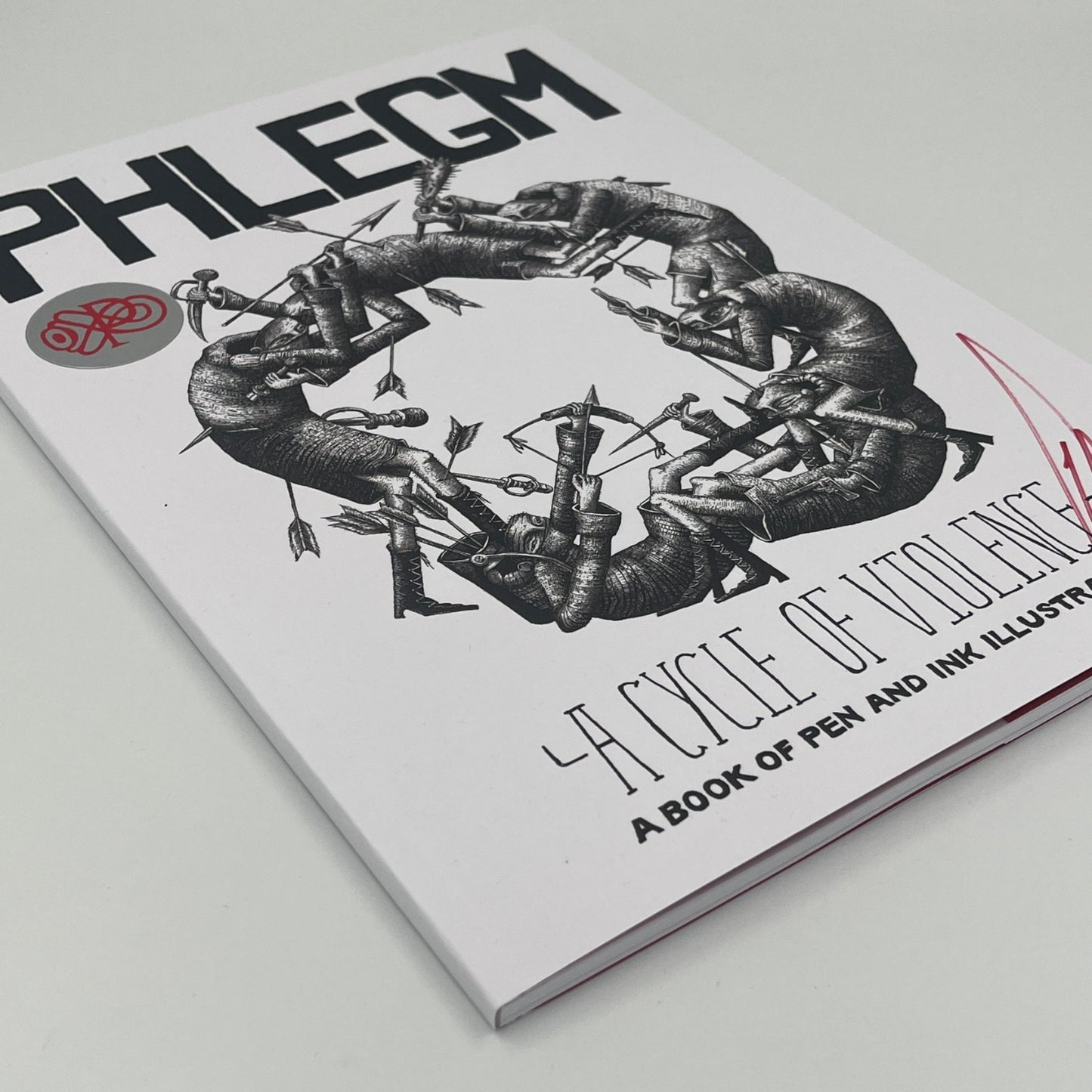 Phlegm - A Cycle Of Violence (Signed Book) (One Per Person Please)