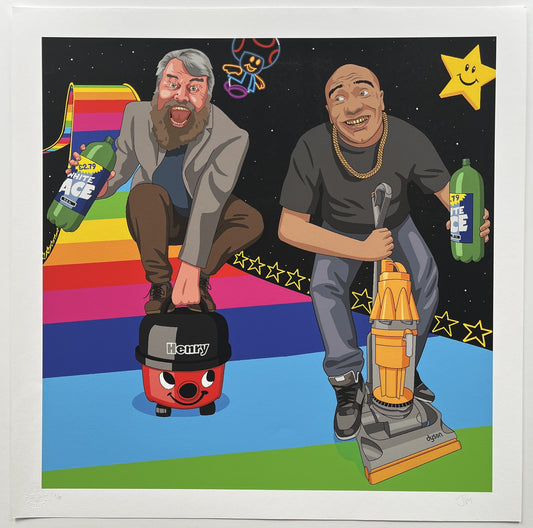 Jim'll Paint It - Hoover Racers Redux (XL Size)