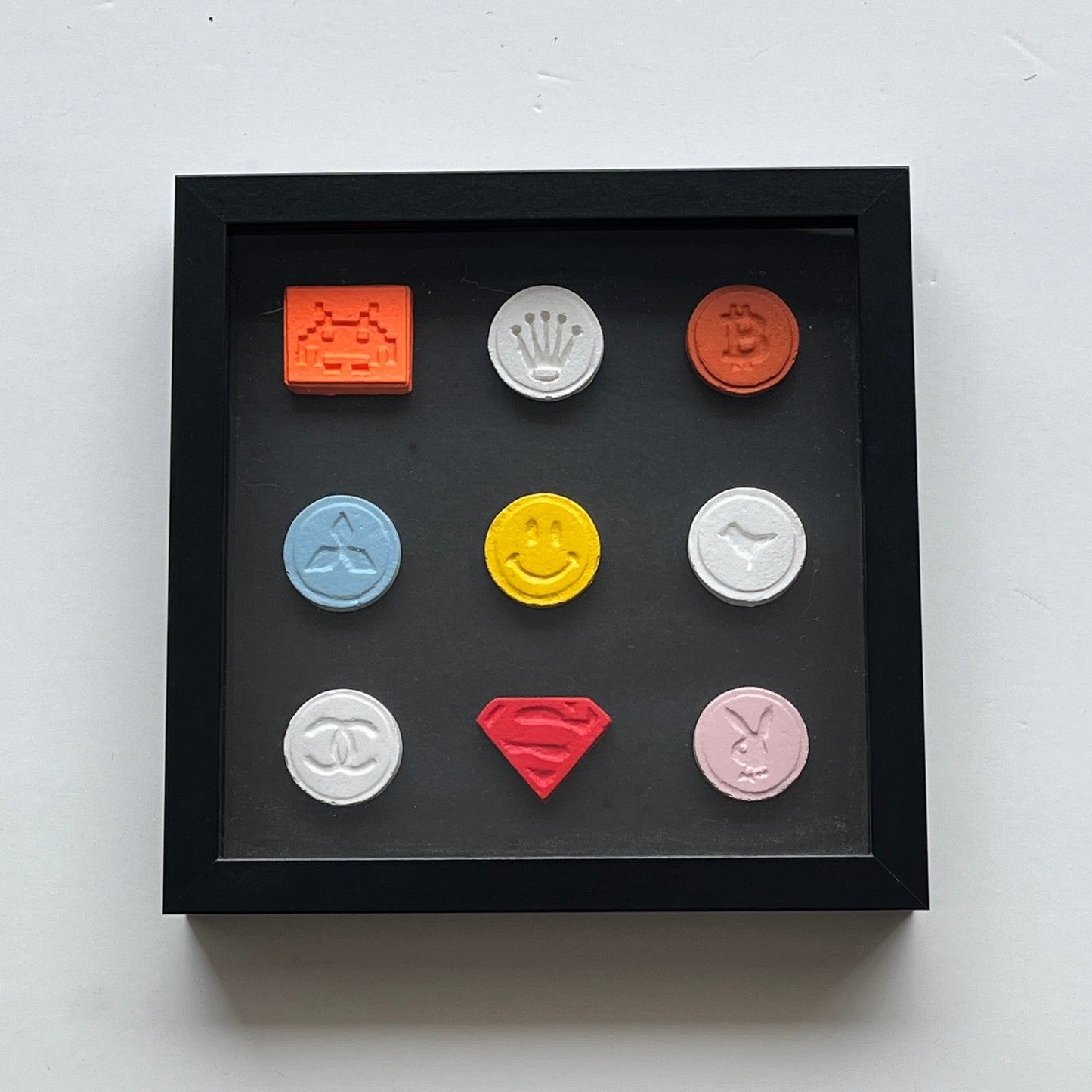 Dean Zeus Colman - Love Is A Drug (9 Pills Framed in Black) (3)