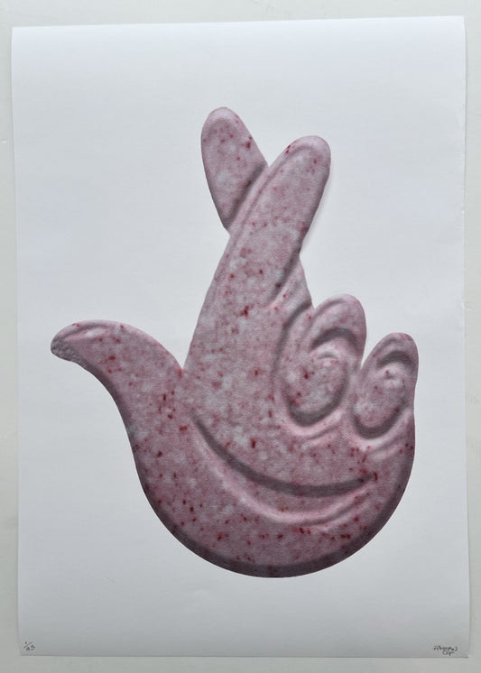 Pattern Up - The Gurning Gambler (Print)