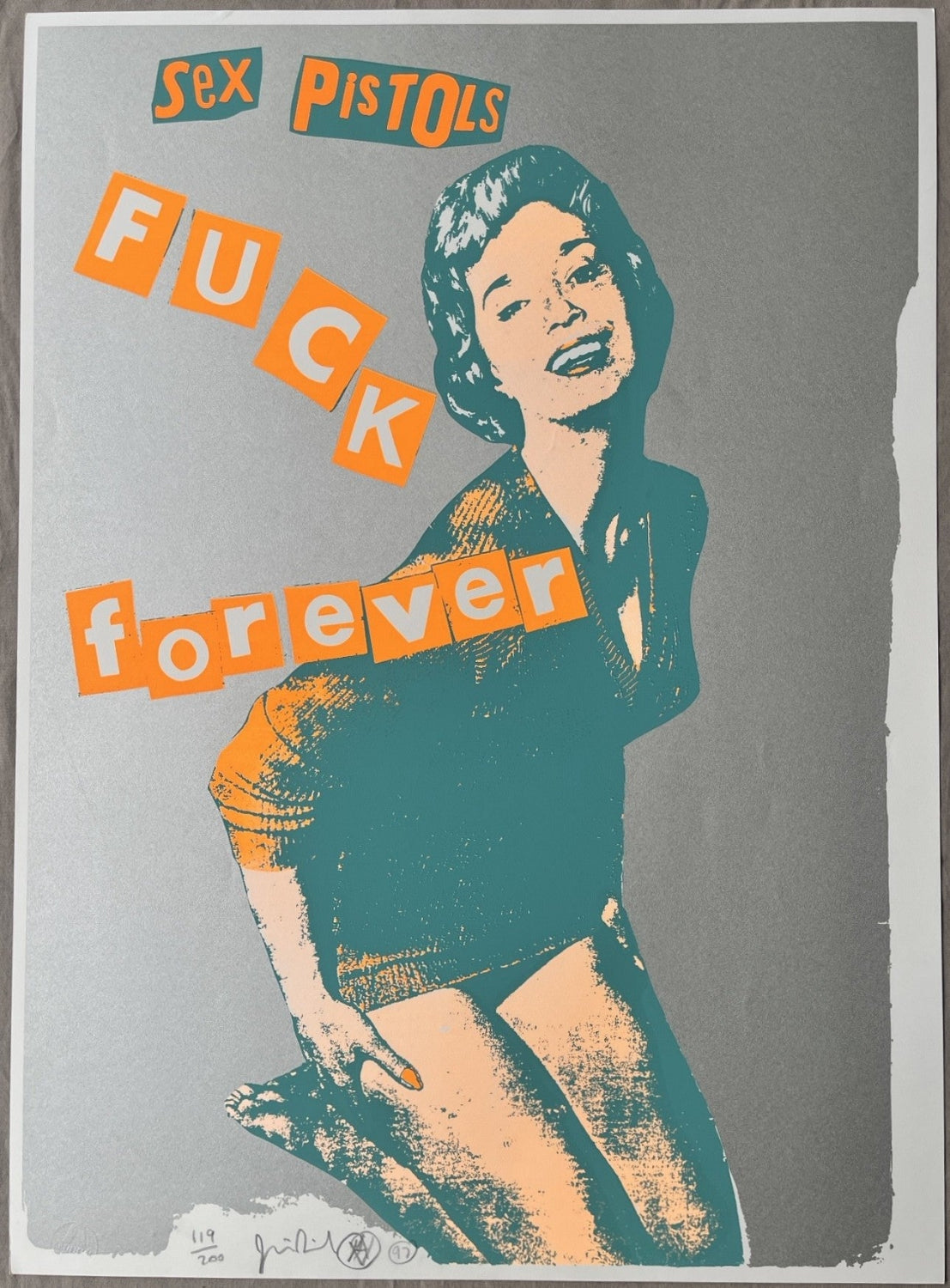 Jamie Reid - Fuck Forever (Silver)