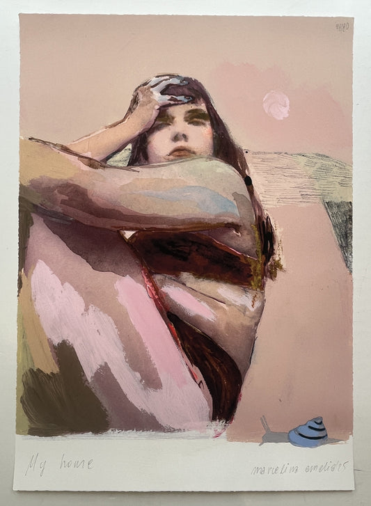 Marcelina Amelia - My Home (Hand-Finished Print)