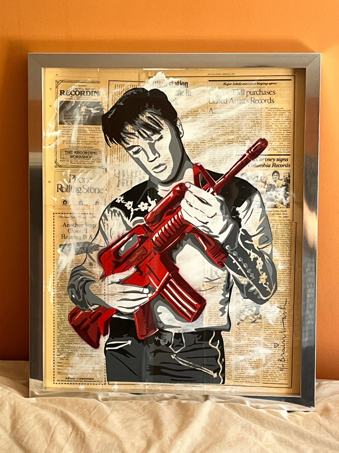 Mr Brainwash - Elvis - Don't Be Cruel (Unique Screenprint)