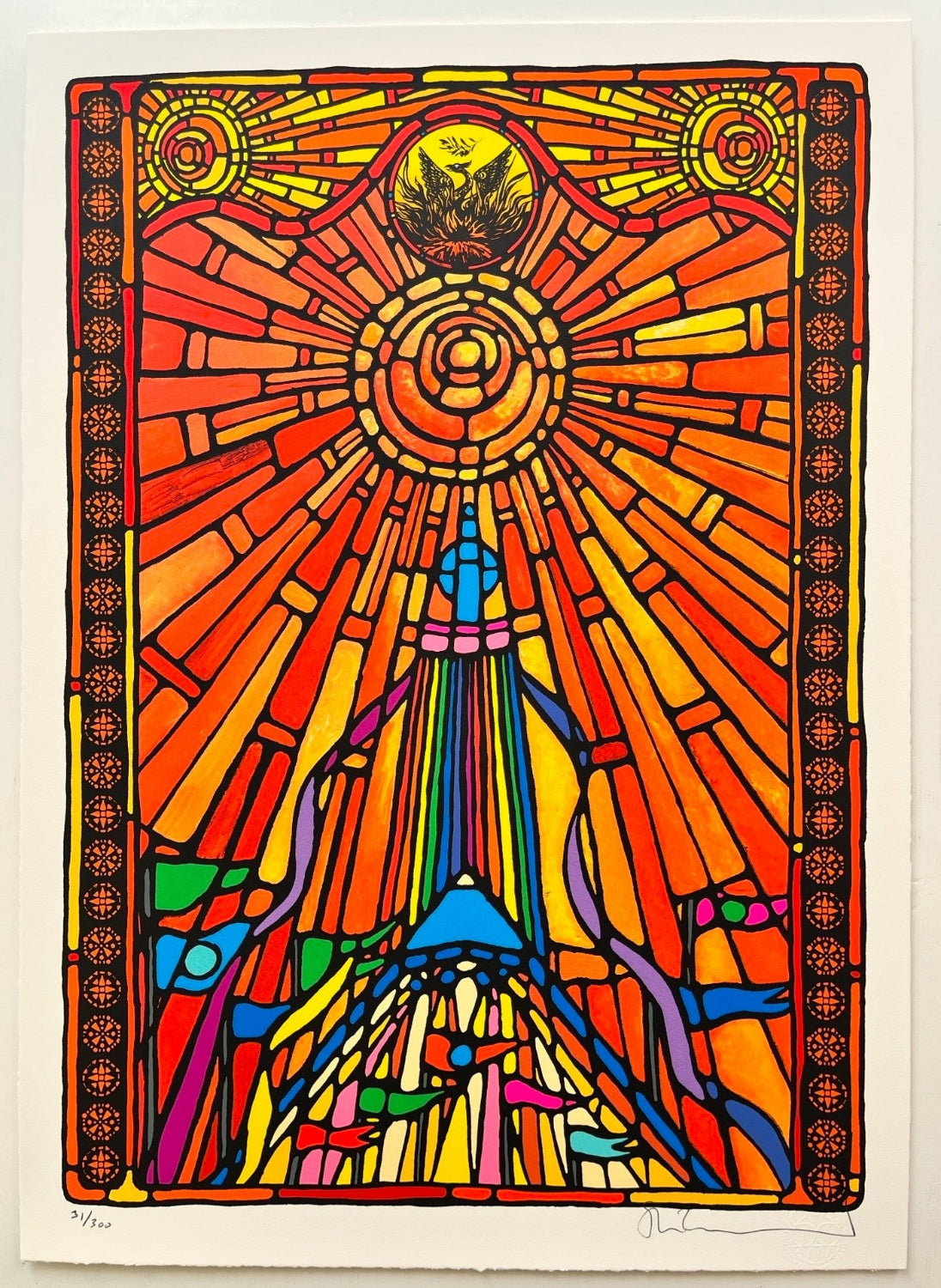 Stanley Donwood - Or Else The Light (Glastonbury 2025)