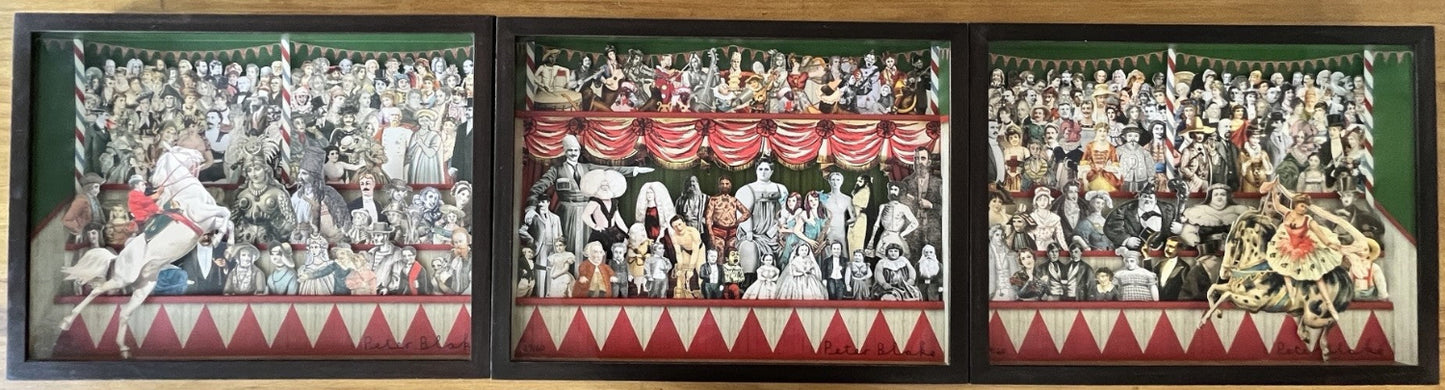 Sir Peter Blake - 3D Circus (Set Of 3)