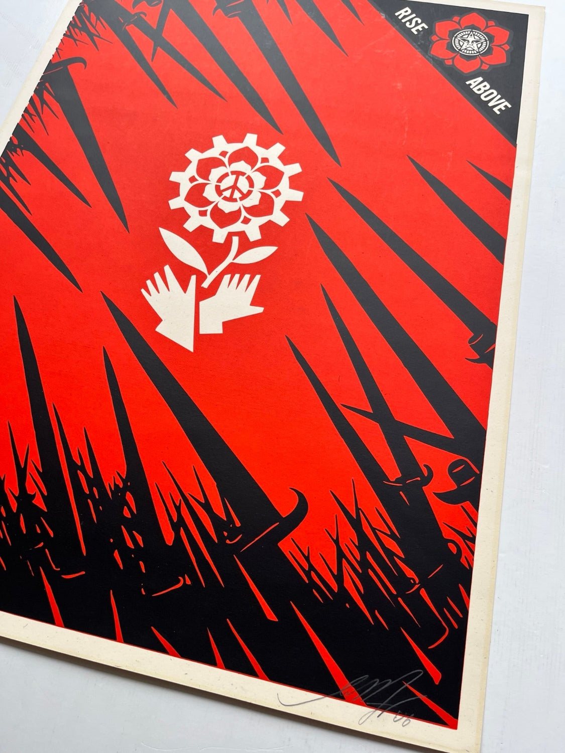 Shepard Fairey - Bayonettes (Signed Artist Proof)