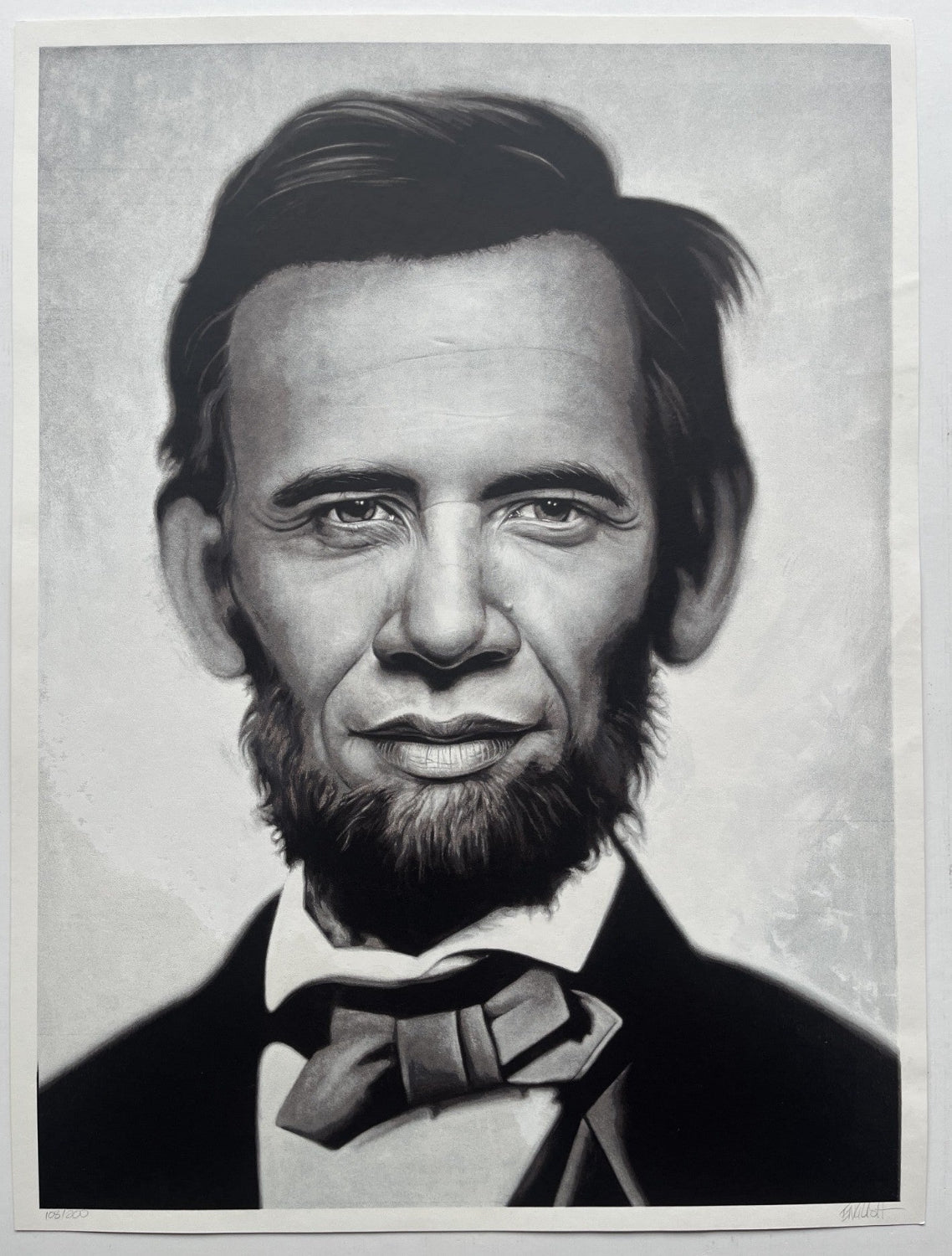 Ron English - Abraham Obama
