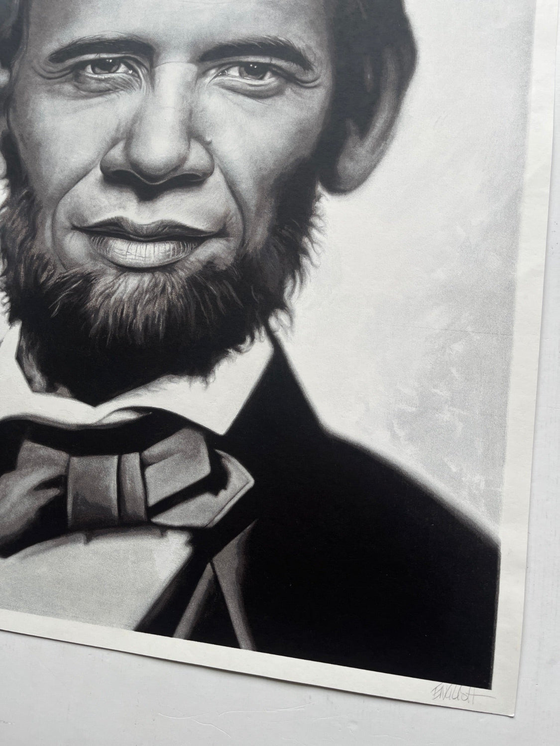 Ron English - Abraham Obama