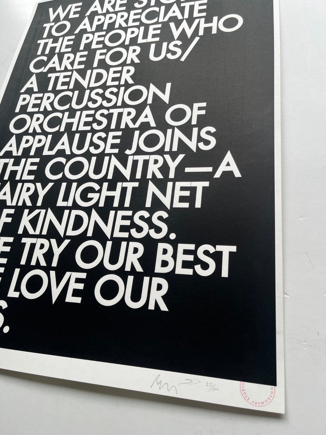 Robert Montgomery - We Love Our NHS