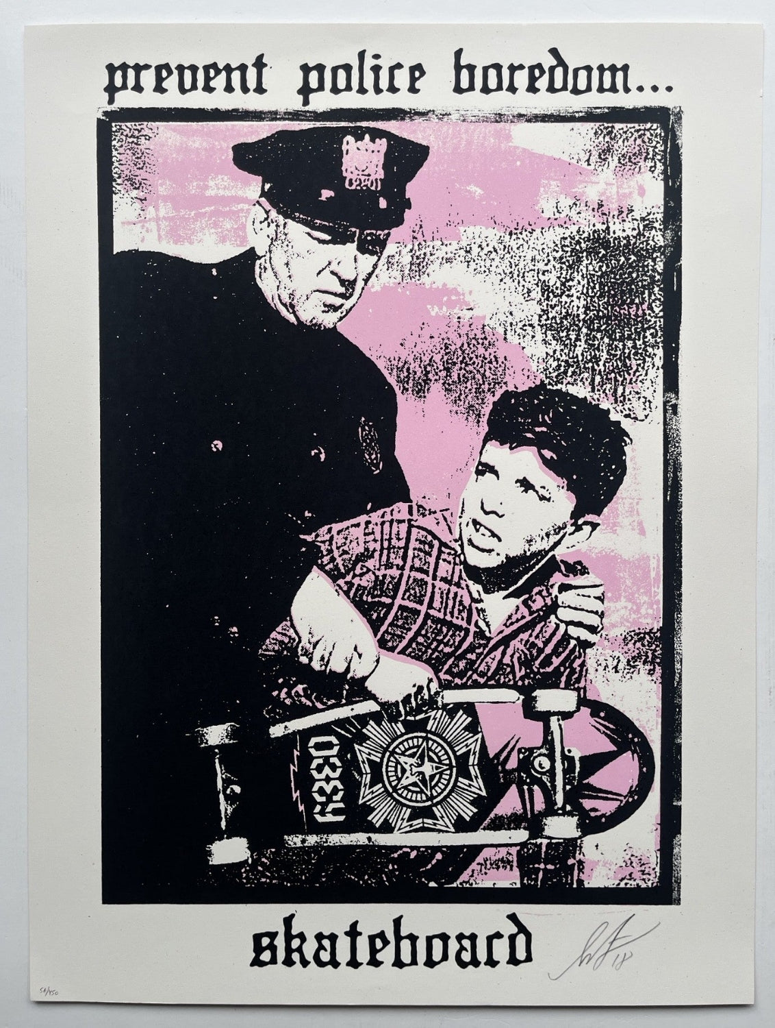 Shepard Fairey - Prevent Police Boredom