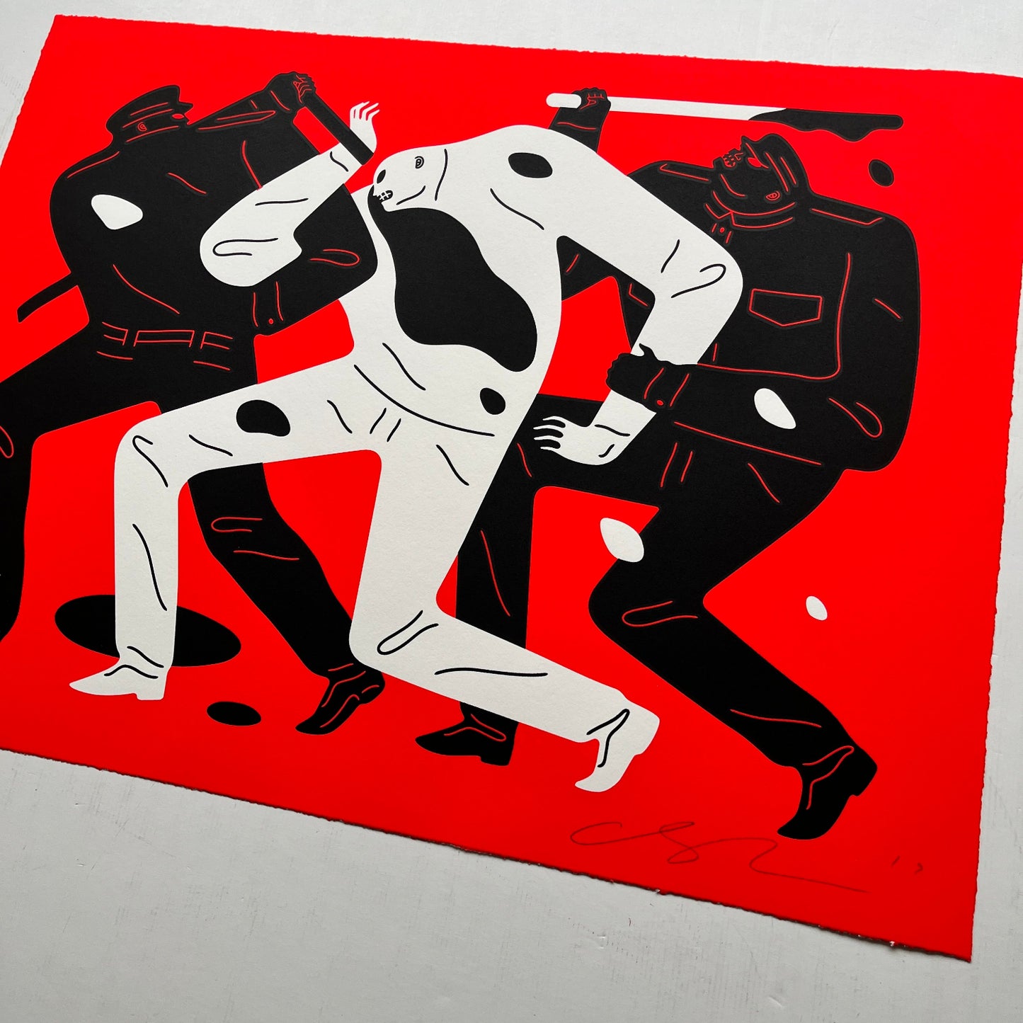 Cleon Peterson - The Disappeared (Red)