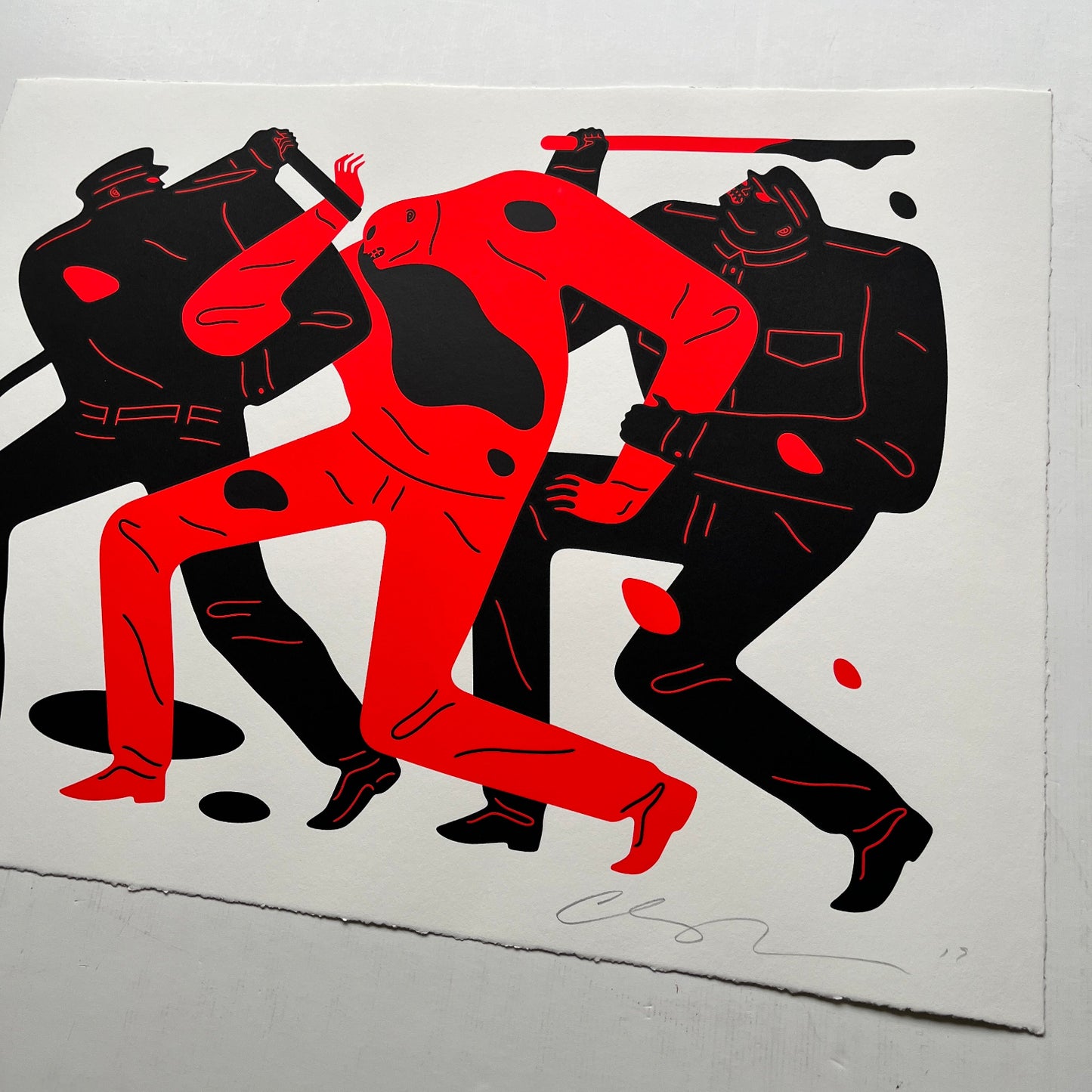 Cleon Peterson - The Disappeared (White)