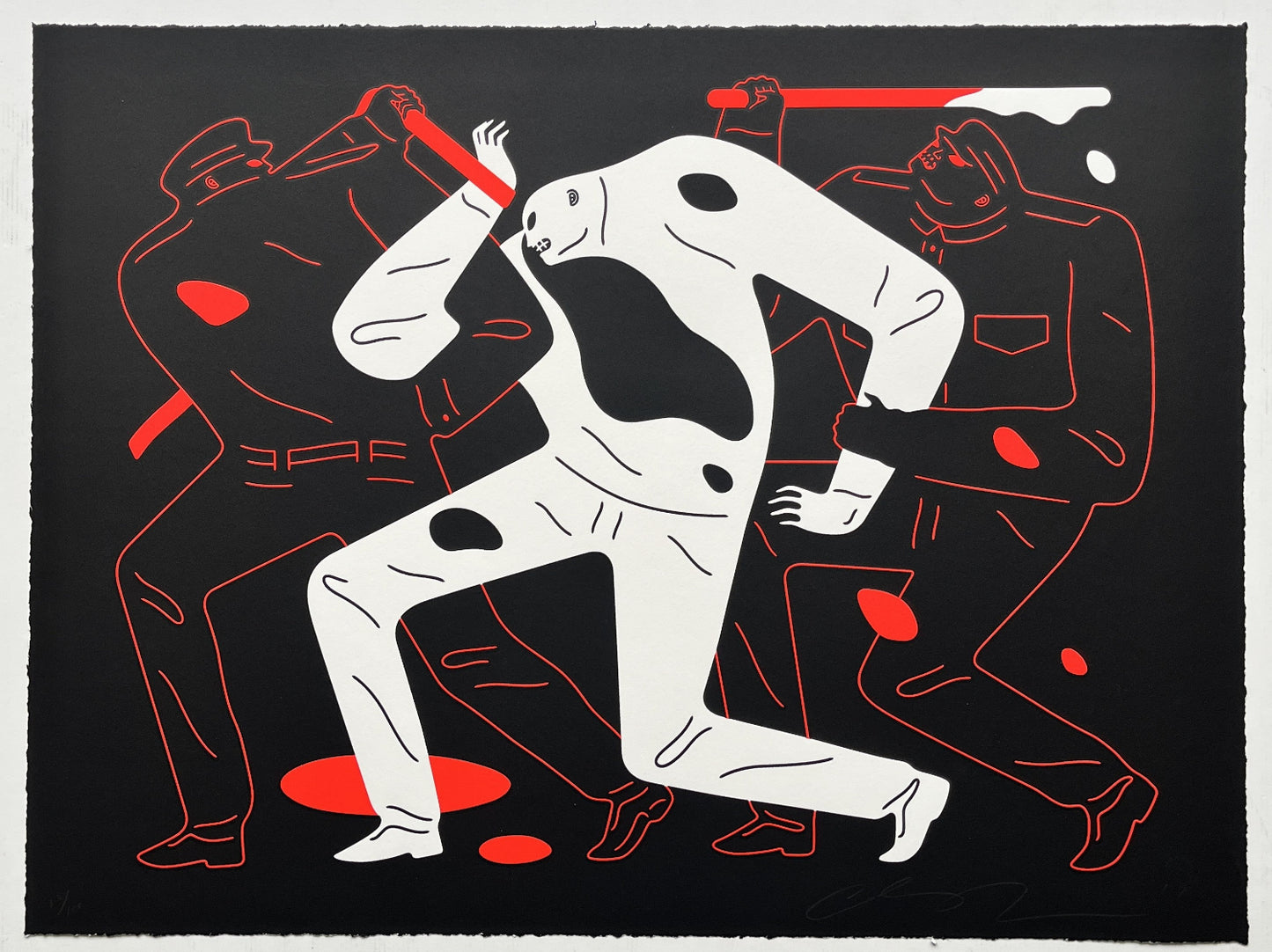 Cleon Peterson - The Disappeared (Black)