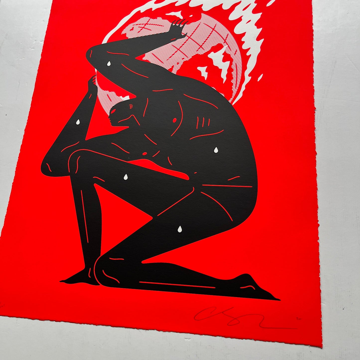 Cleon Peterson - World On Fire (Red)