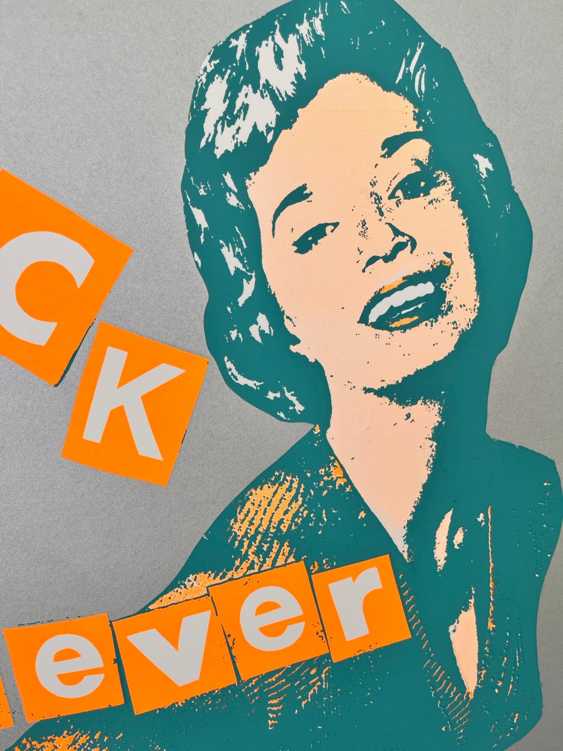 Jamie Reid - Fuck Forever (Silver)