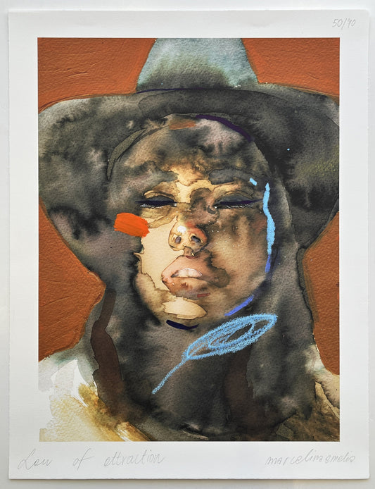 Marcelina Amelia - Law Of Attraction (Hand-Finished Print)