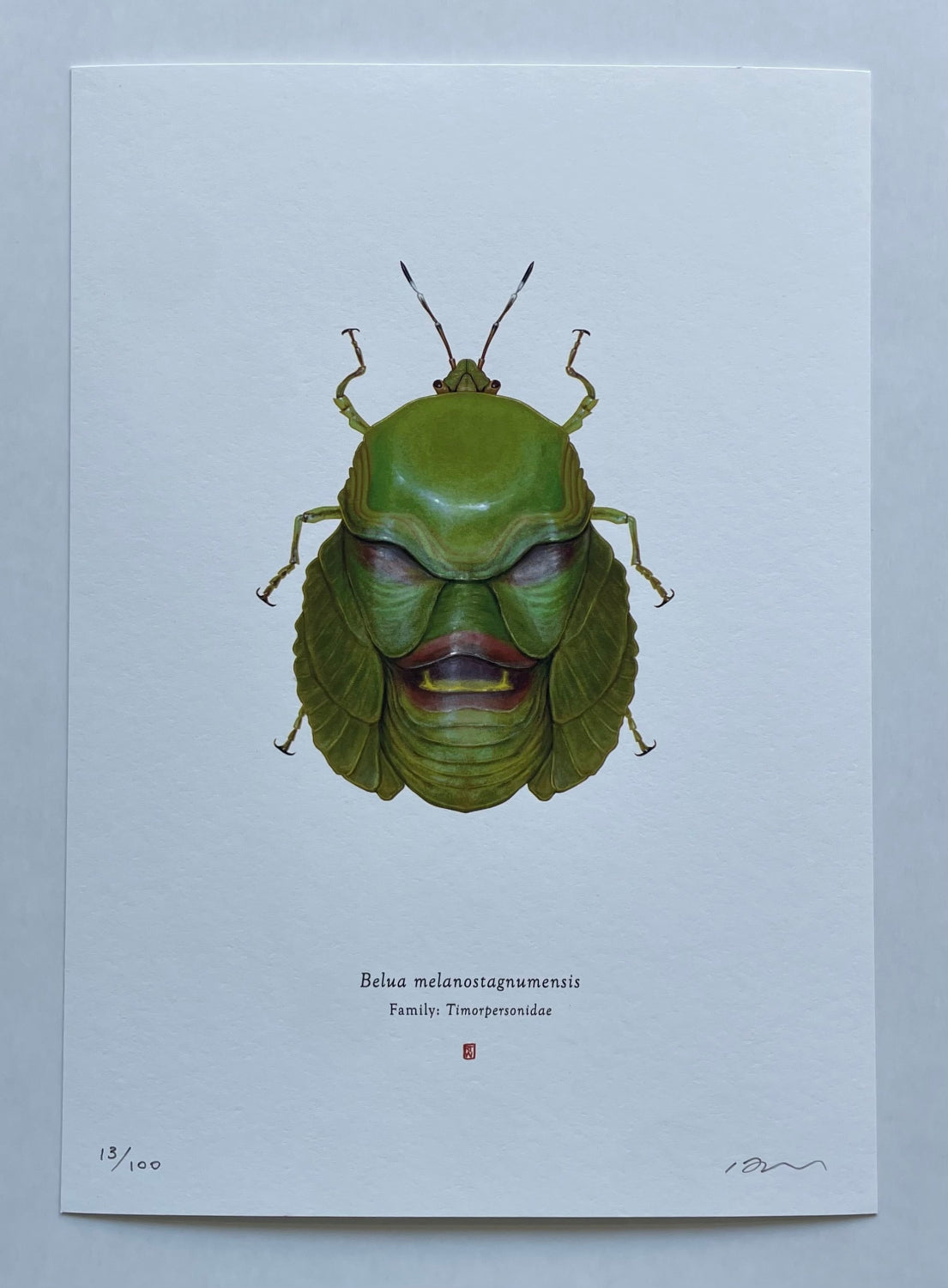 Richard Wilkinson - Belua Melanostagnumensis (The Creature From The Black Lagoon)