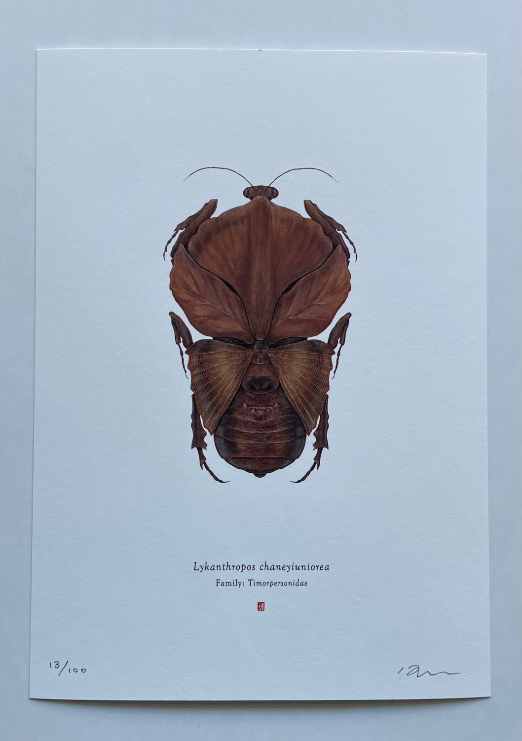 Richard Wilkinson - Lykanthropos Chaneyiuniorea (The Wolf Man)