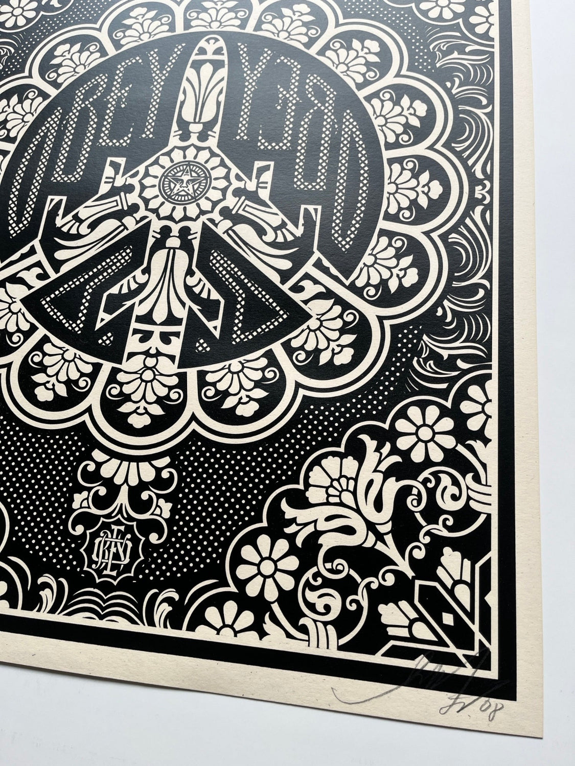 Shepard Fairey - Peace Bomber (Black)