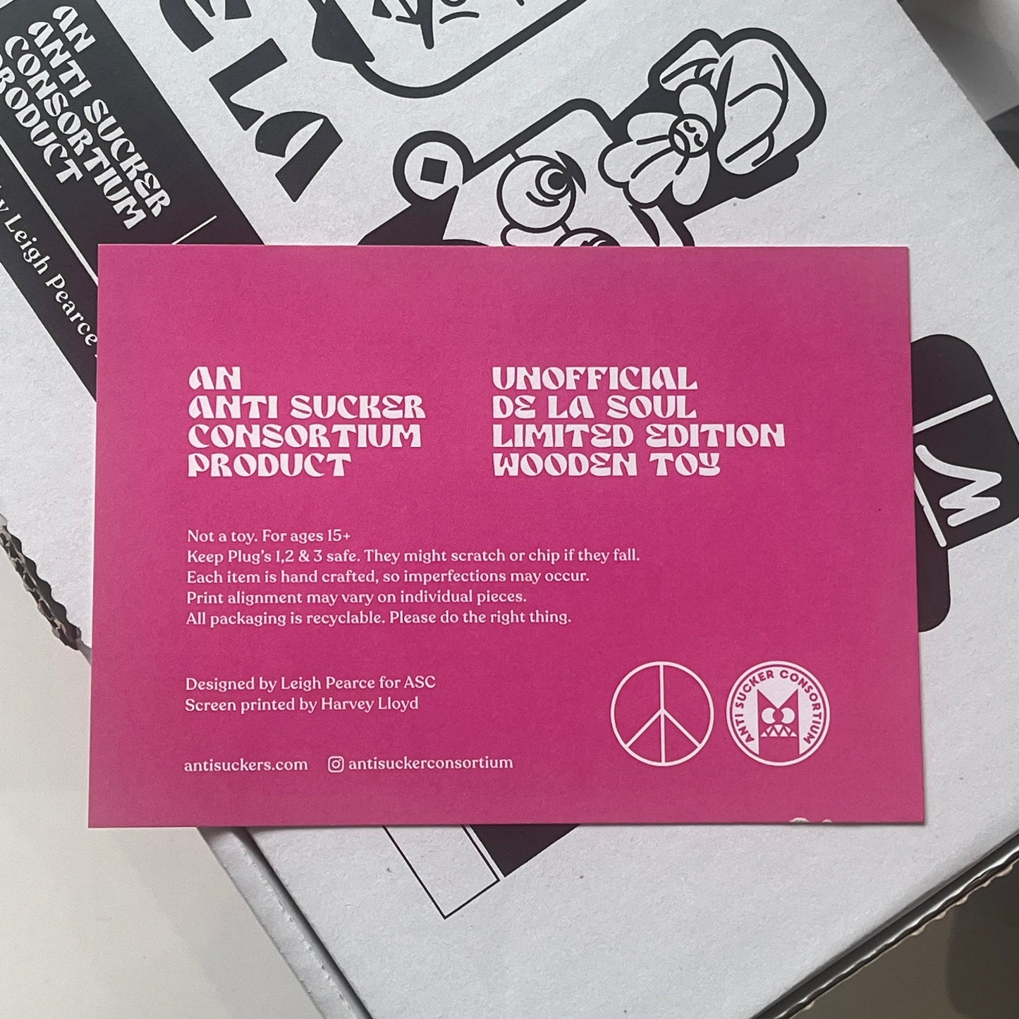 Leigh Pearce - De La Soul (Wooden Toys)