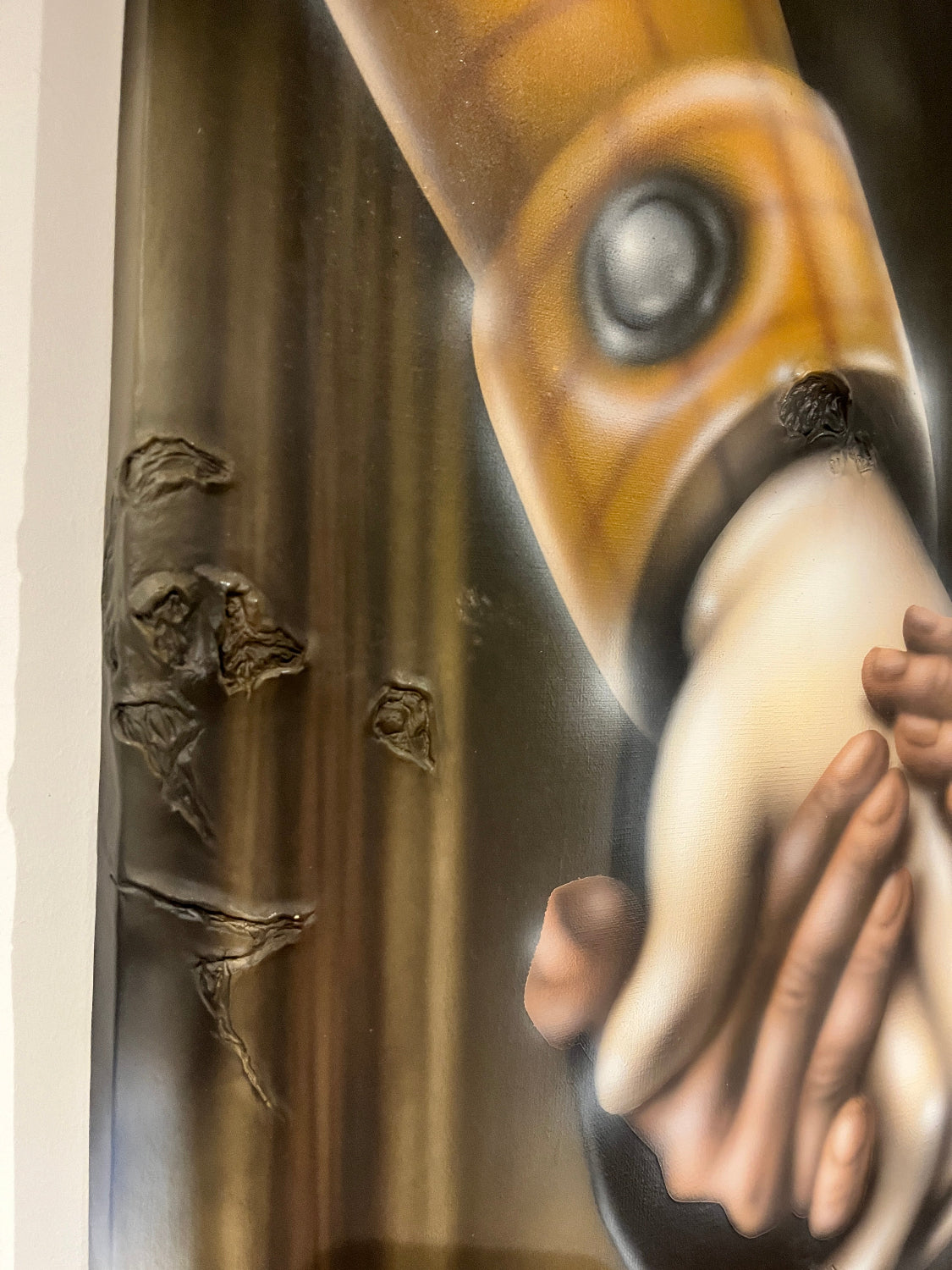 Sun Woo - The Alley (Original Canvas)