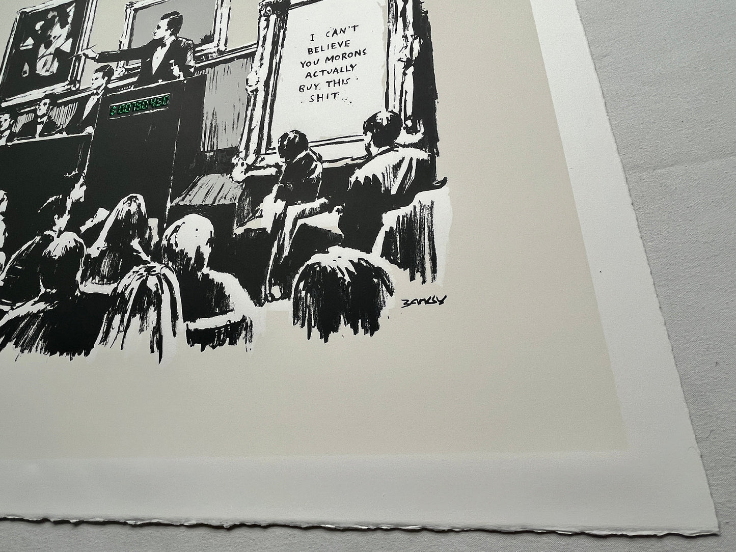 Banksy - Morons (Unsigned)