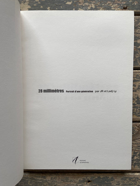 JR & Ladj Ly - 28 Millimeters/ Portrait of a Generation (JR's First Ever Book! Rare!)