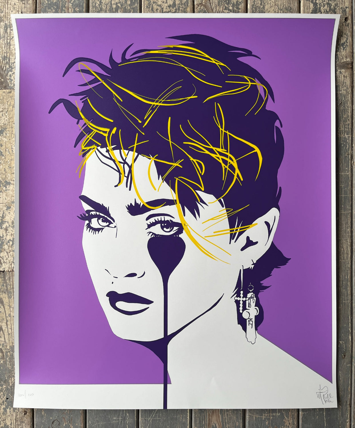 Pure Evil - Lucky Star - Madonna (Lilac)