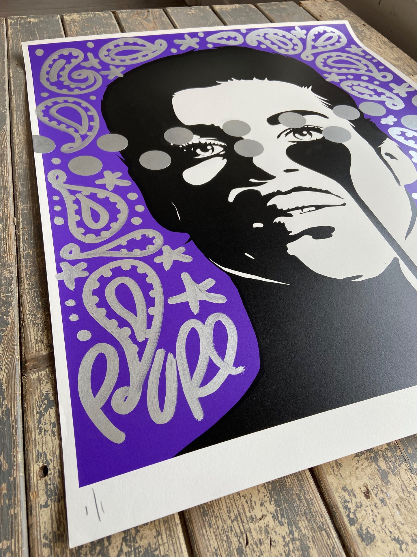 Pure Evil - Prince (Silver Dots Hand-Finished 1/1)