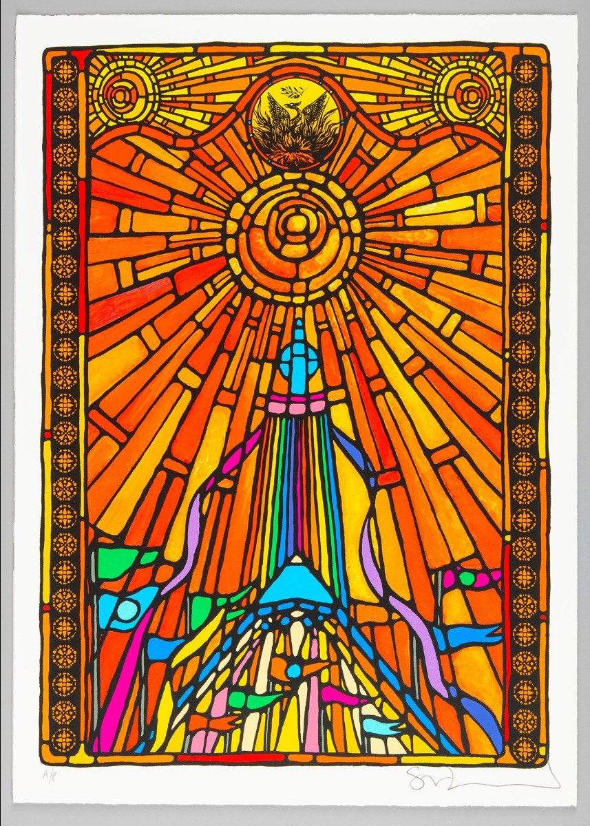 Stanley Donwood - Or Else The Light (Glastonbury 2025)