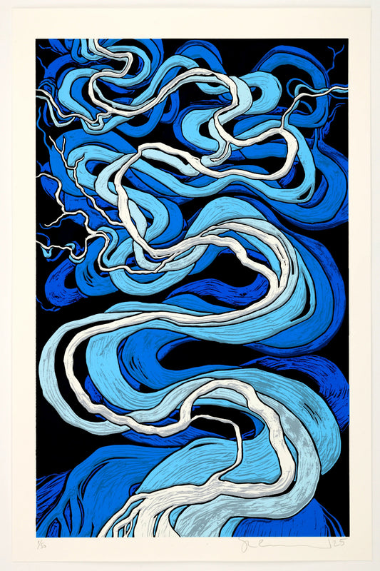 Stanley Donwood - Mercury Meander, East