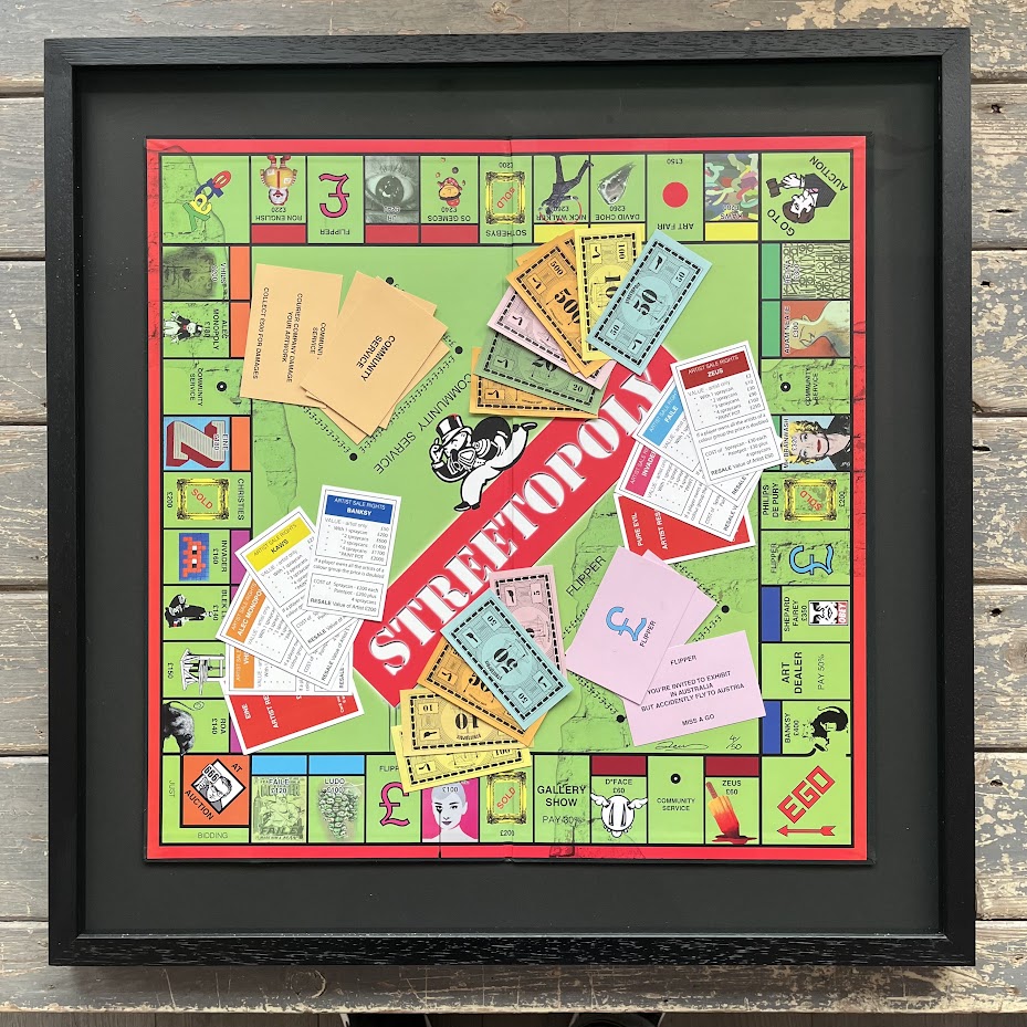 Dean Zeus Colman - Streetopoly Board (2023 Edition) (Framed)
