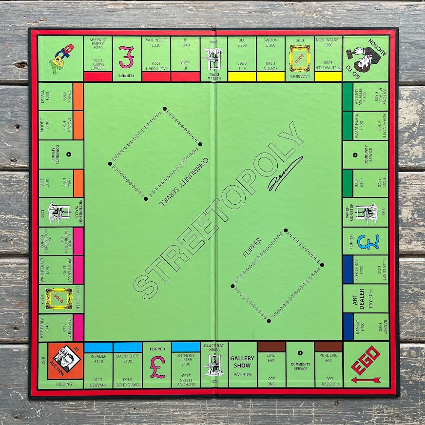 Dean Zeus Colman - Streetopoly Board (First Edition)