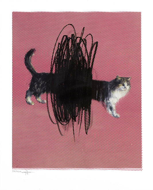Charming Baker - One Or Two Cats (Hand-Finished Print)
