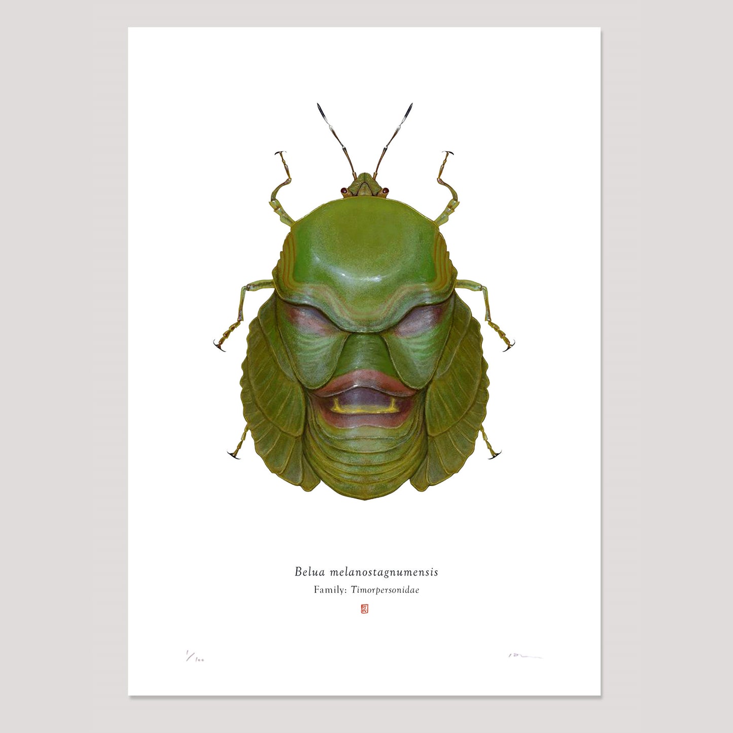 Richard Wilkinson - Belua Melanostagnumensis (The Creature From The Black Lagoon)