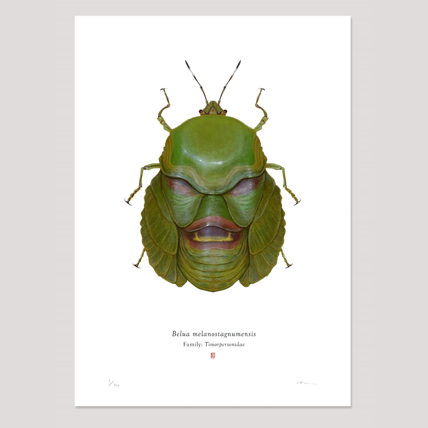 Richard Wilkinson - Belua Melanostagnumensis (The Creature From The Black Lagoon)